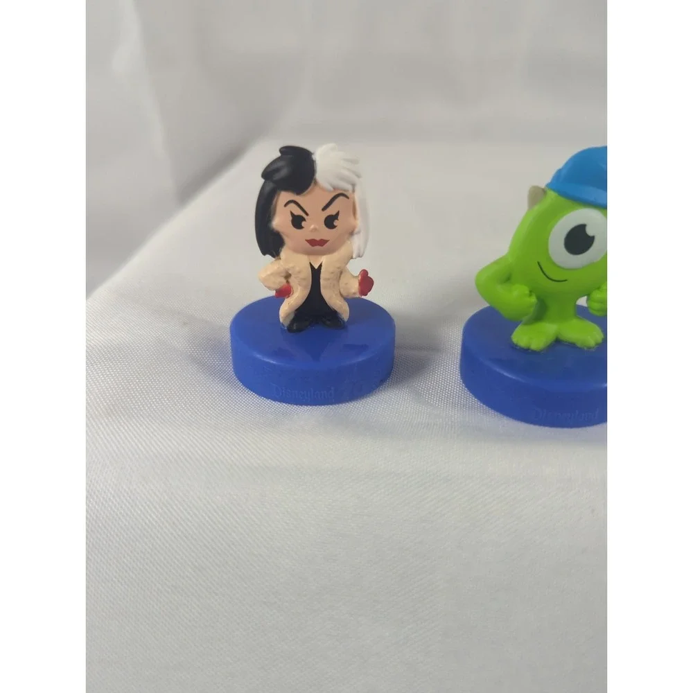 Lot of 4 Disneyland 70th Anniversary McDonalds Happy Meal Toys Figures